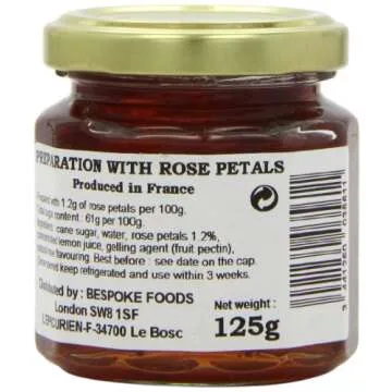 Epicurien Rose Petals Confit - Gourmet Delight in 125g