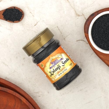 Rani Kalonji Seeds - Natural, Vegan, Gluten-Friendly, 3oz Jar