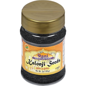 Rani Kalonji Seeds - Natural, Vegan, Gluten-Friendly, 3oz Jar