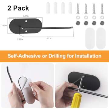 2 Pack Tumbler Lid Organizer, Space Saving Cup Lid Organizer for Yeti Tumbler/Stanley Tumbler/Simple...