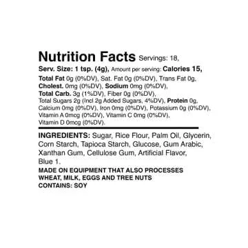 Mystic Sprinkles Blissfully Blue Confetti 2.6oz Bottle