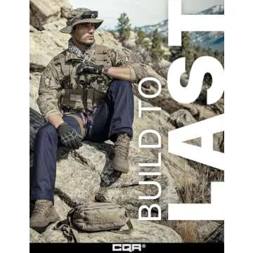 CQR Men's Tactical Pants for Outdoor and EDC Use