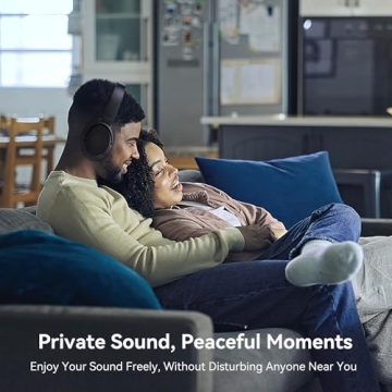 Wireless TV Headphones with Transmitter Base for All Ages