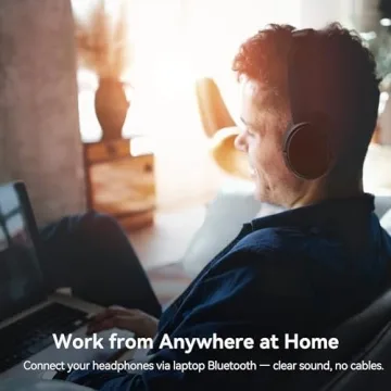 Wireless TV Headphones with Transmitter Base for All Ages