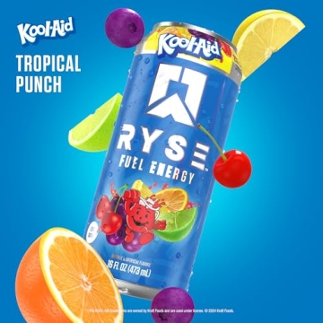 RYSE Fuel Sugar Free Energy Drink | Clean Energy & Flavor