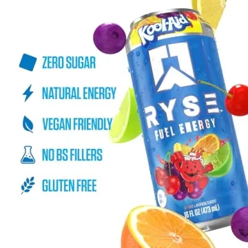 RYSE Fuel Sugar Free Energy Drink | Clean Energy & Flavor