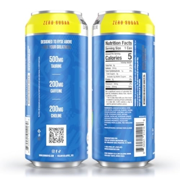 RYSE Fuel Sugar Free Energy Drink | Clean Energy & Flavor