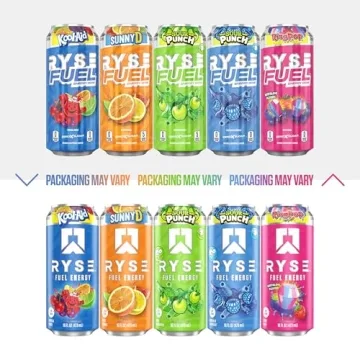 RYSE Fuel Sugar Free Energy Drink | Clean Energy & Flavor