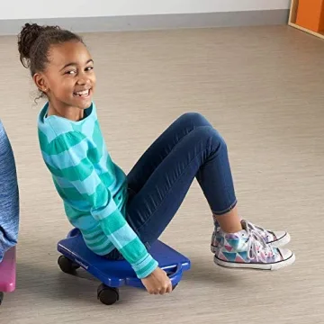 Hand2mind Indoor Scooter Board for Kids – Fun & Safe