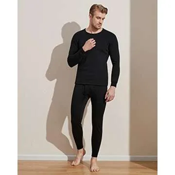 LAPASA Men's Thermal Underwear Set for Extreme Cold Weather