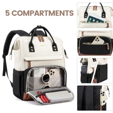 LOVEVOOK Stylish Laptop Backpack for Women