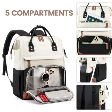 LOVEVOOK Stylish Laptop Backpack for Women