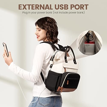 LOVEVOOK Stylish Laptop Backpack for Women
