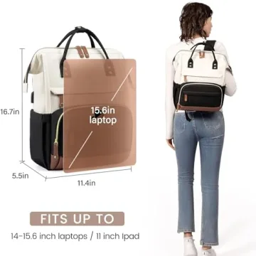 LOVEVOOK Stylish Laptop Backpack for Women