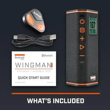 Wingman Golf GPS Speaker with Premium Audio & GPS
