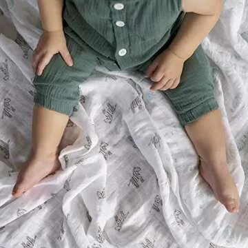 aden + anais Swaddle Blanket Set of 4 Organic Cotton Muslin