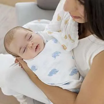 aden + anais Swaddle Blanket Set of 4 Organic Cotton Muslin