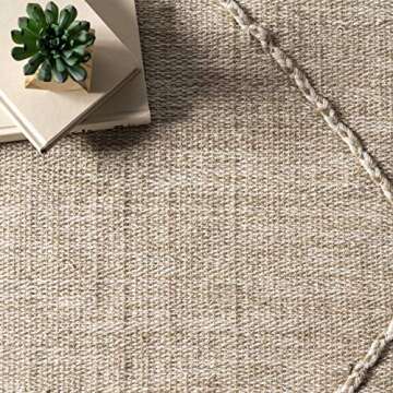 nuLOOM Elana Jute Cotton Tassel Area Rug - 9x12 Beige