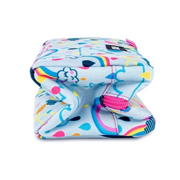 Eco-Friendly PackIt Freezable Snack Box in Rainbow Sky