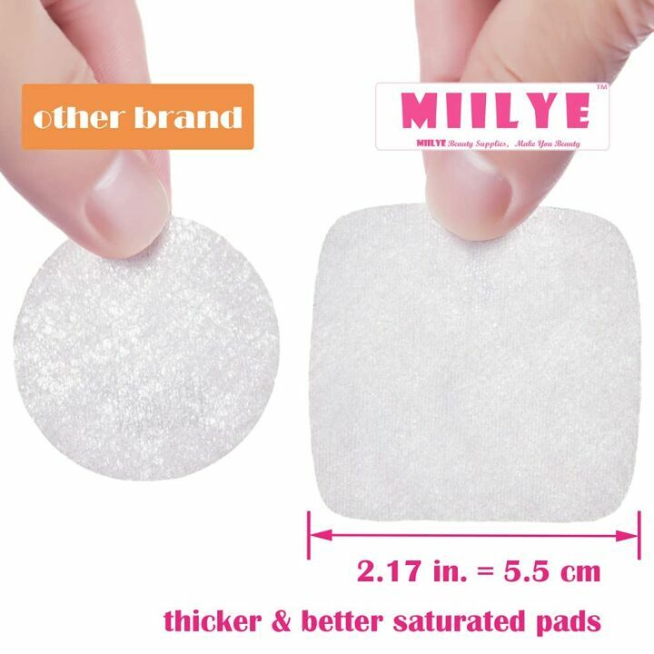 Convenient Nail Polish Remover Pads - 80PCS Box