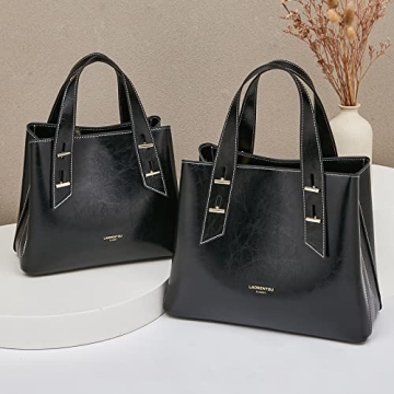Stylish LAORENTOU Leather Crossbody Handbags for Women