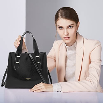 Stylish LAORENTOU Leather Crossbody Handbags for Women