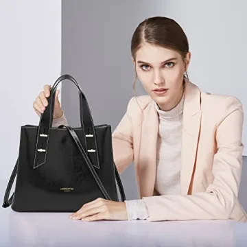 Stylish LAORENTOU Leather Crossbody Handbags for Women