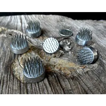 JWL HAWNKOA PRODUCTS Kenzan Ikebana Flower Arranger Holder Pin Frog 23mm (7/8") (12 Items)