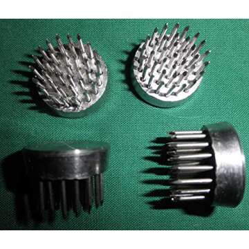 JWL HAWNKOA PRODUCTS Kenzan Ikebana Flower Arranger Holder Pin Frog 23mm (7/8") (12 Items)