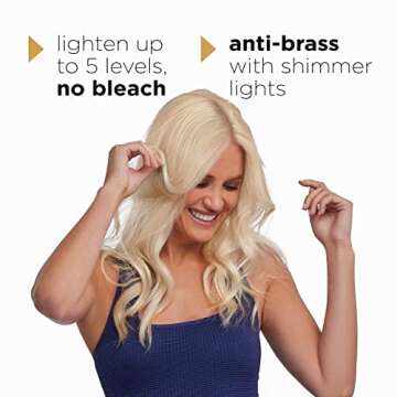 Clairol Blonde It Up Hair Dye for Radiant Platinum Blonde