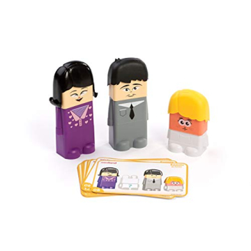 Miniland Family Diversity Blocks Game for Kids 3-6 Years