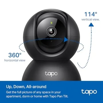 Tapo Security Camera - Pan/Tilt Motion Detection