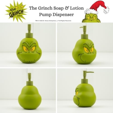 Grinch Holiday Dispenser - 18.28 Oz Fun Collectible
