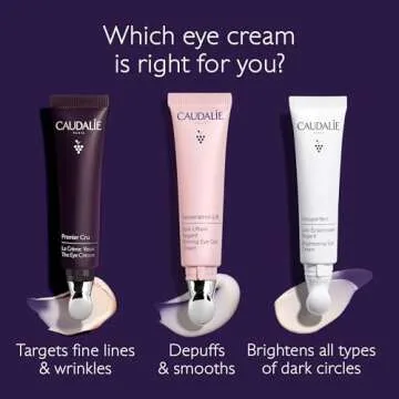 Caudalie Premier Cru Anti-Aging Eye Cream for Fine Lines and Wrinkles - 15 mL