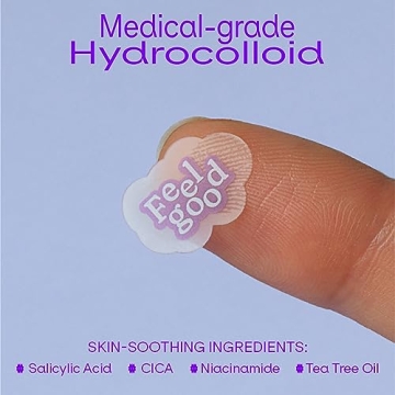 Cute Hydrocolloid Pimple Patches with Unique Designs