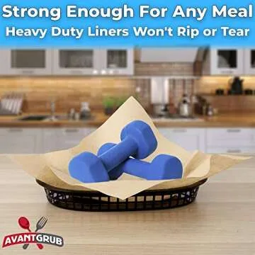 Eco-Friendly Deli Wrap – Heavy-Duty 12x12 Food Paper Wraps