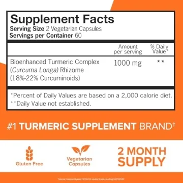 Qunol Turmeric Curcumin 1000mg Supplement for Joint Health
