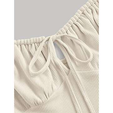 Verdusa Women's Ruched Knot Front Tie Shoulder Sleeveless Fishtail Bodycon Cami Dress