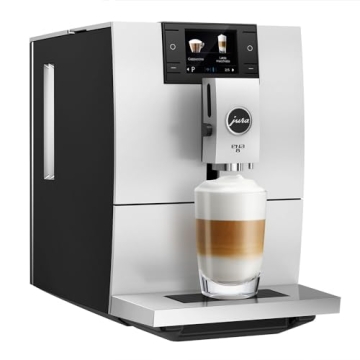 JURA ENA 8 Nordic White Automatic Coffee Machine - 37 OUNCES