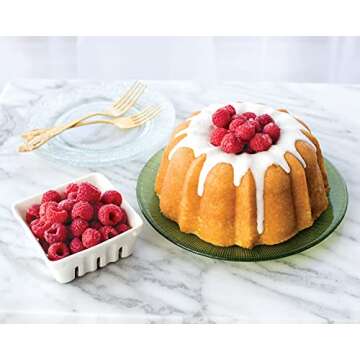 Nordic Ware Platinum Collection Bundt Pan, 6-Cup