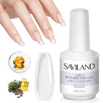 SAVILAND Builder Nail Gel - 5-in-1 Strengthener & Decorator