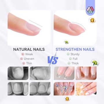 SAVILAND Builder Nail Gel - 5-in-1 Strengthener & Decorator