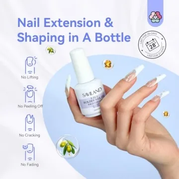 SAVILAND Builder Nail Gel - 5-in-1 Strengthener & Decorator