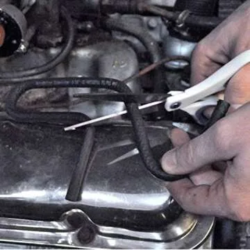 Sidewinder™ 1/2" Molded Fuel Line Rubber Hose Elbow Universal 45 90 180 Curved