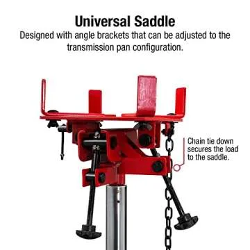 Sunex 7793B 1/2-Ton Transmission Jack for Easy Lifting