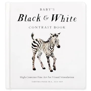 Baby's Black and White Contrast Book: Engaging Visuals for Developmental Fun