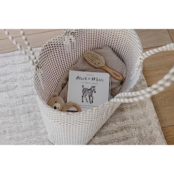 Baby's Black and White Contrast Book for Tummy Time