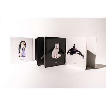 Baby's Black and White Contrast Book for Tummy Time