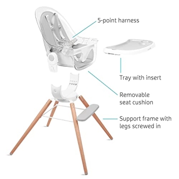 Stylish Munchkin 360° Cloud High Chair for Toddlers