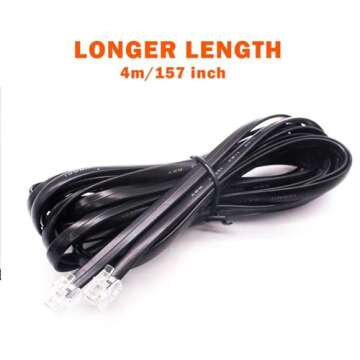 HYRSXN Universal Bass Knob – Easy Install, 4-Pin Amplifier Control